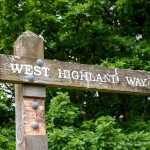 West Highland Way sign